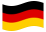 Bandera animada Alemania