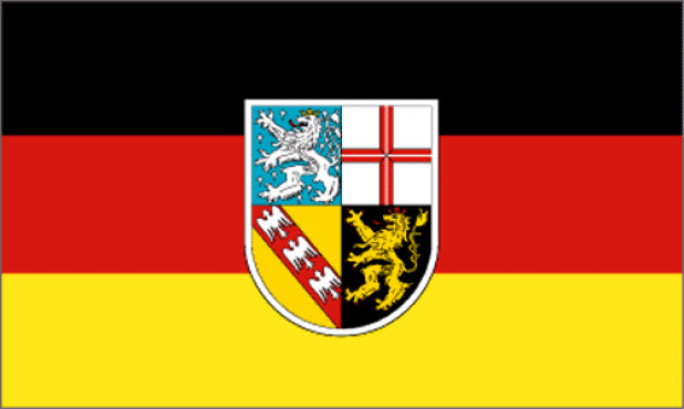 Bandera Saarland, Bandera Saarland