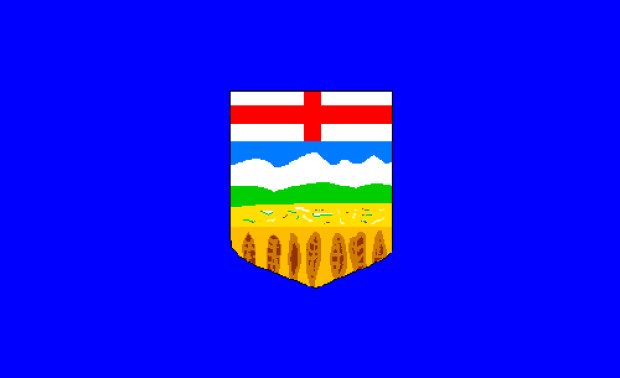 Bandera Alberta, Bandera Alberta