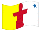 Bandera animada Nunavut
