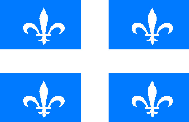 Bandera Québec, Bandera Québec