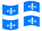 Bandera animada Québec