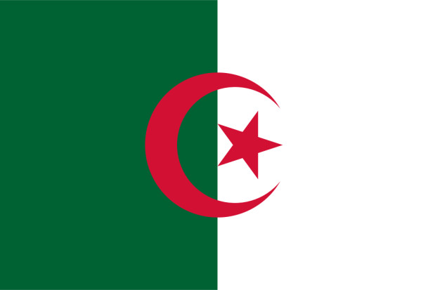 Bandera Argelia, Bandera Argelia