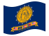 Georgia-Se agita la bandera