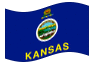 Bandera animada Kansas