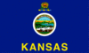 Gráficos de bandera Kansas