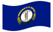 Bandera animada Kentucky
