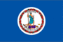 Gráficos de bandera Virginia