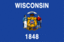 Gráficos de bandera Wisconsin