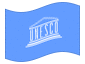 Bandera animada UNESCO