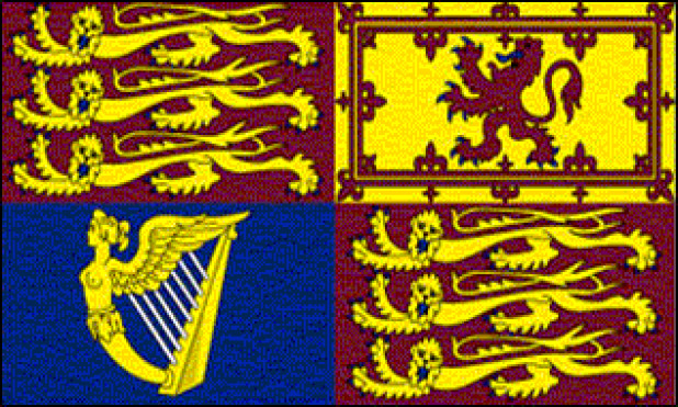 Bandera Familia Real (Gran Bretaña), Bandera Familia Real (Gran Bretaña)
