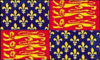 Gráficos de bandera Rey Eduardo III (1312 - 1377)