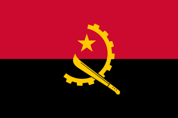 Bandera Angola, Bandera Angola