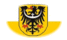 Baja Silesia (provincia prusiana)-Bandera como viñeta ovalada