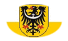 Baja Silesia (provincia prusiana)-Bandera como viñeta ovalada