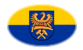 Alta Silesia (provincia prusiana)-Bandera como viñeta ovalada