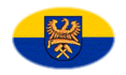 Alta Silesia (provincia prusiana)-Bandera como viñeta ovalada