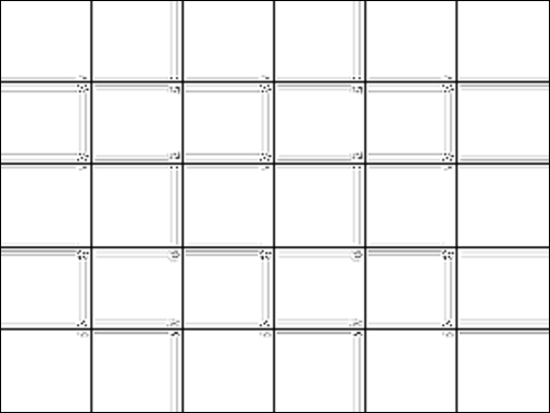 Contorno de la bandera de Inicio-fin para colorear