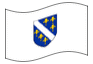 Bandera animada Bosnia y Herzegovina (1992)