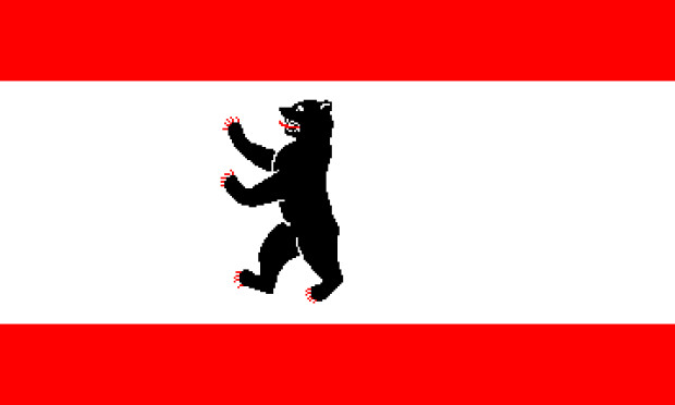 Bandera Berlín Oeste