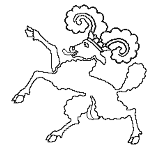 Contorno de la bandera de Schaffhausen para colorear