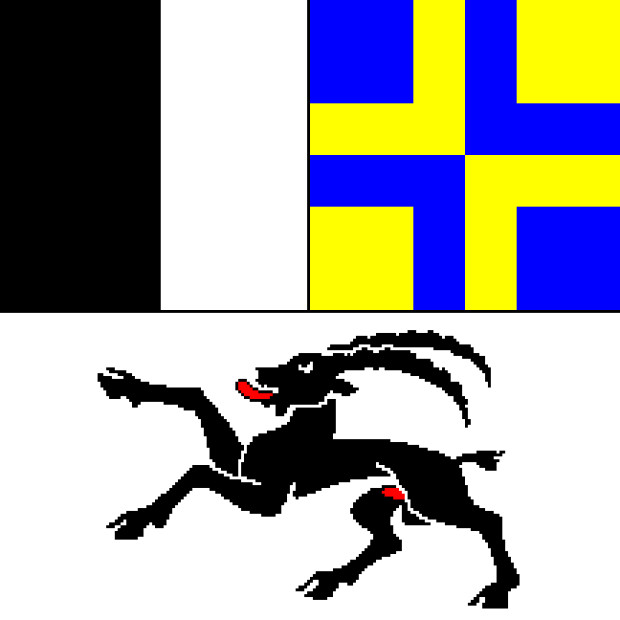 Bandera Graubünden / Grischun, Bandera Graubünden / Grischun