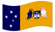 Bandera animada Territorio de la Capital Australiana