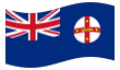Bandera animada Nueva Gales del Sur (Nueva Gales del Sur)
