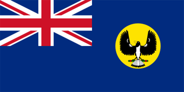 Bandera Australia del Sur (South Australia)