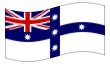Bandera animada Bandera de Nueva Gales del Sur (Federación Australiana)