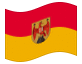Bandera animada Burgenland (bandera de servicio)