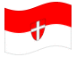 Bandera animada Viena (bandera de servicio)