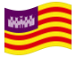 Bandera animada Islas Baleares