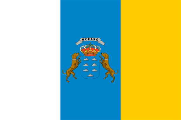 Bandera Islas Canarias