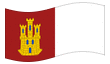 Bandera animada Castilla-La Mancha