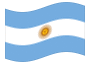 Bandera animada Argentina