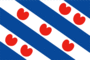 Gráficos de bandera Frisia (Fryslân)