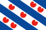 Bandera Frisia (Fryslân)