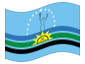 Bandera animada Monagas