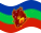 Agitar la bandera Amazonas estática