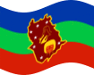Agitar la bandera Amazonas estática