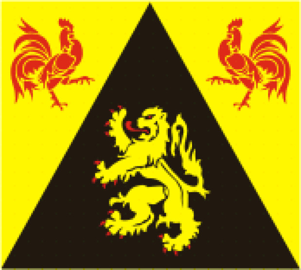 Bandera Brabante Valón