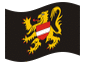 Bandera animada Brabante flamenco