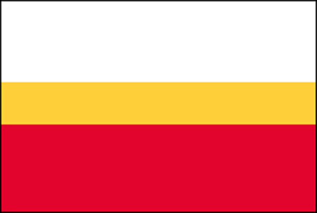 Bandera Pequeña Polonia (Malopolskie)