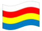 Bandera animada Podlaskie (Podlaquia)