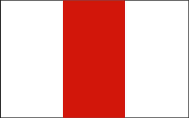 Bandera Pomerania Occidental (Zachodniopomorskie)