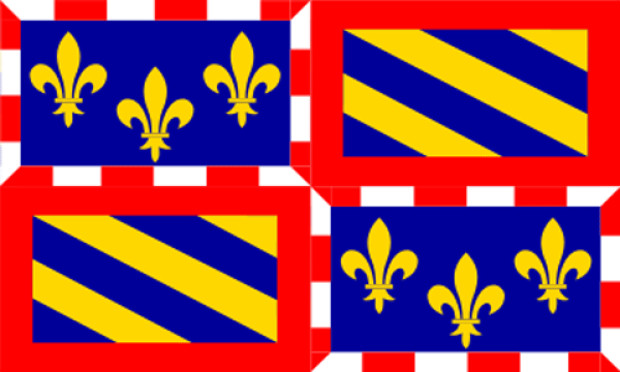 Bandera Borgoña (Bourgogne), Bandera Borgoña (Bourgogne)