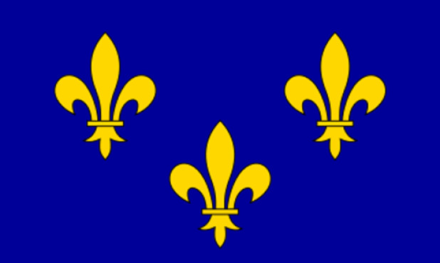 Bandera Île-de-France, Bandera Île-de-France