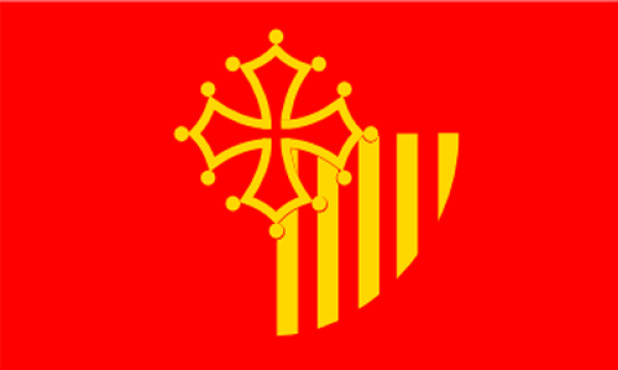 Bandera Languedoc-Rosellón