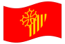 Bandera animada Languedoc-Rosellón